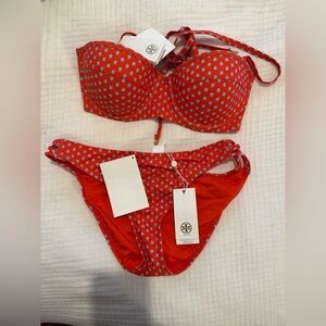 Tory Burch Coral Bikini NWT
